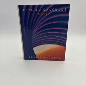 John‎ Wiley Applied Calculus Brief Textbook Adult OS Multicolor Good Hardcover